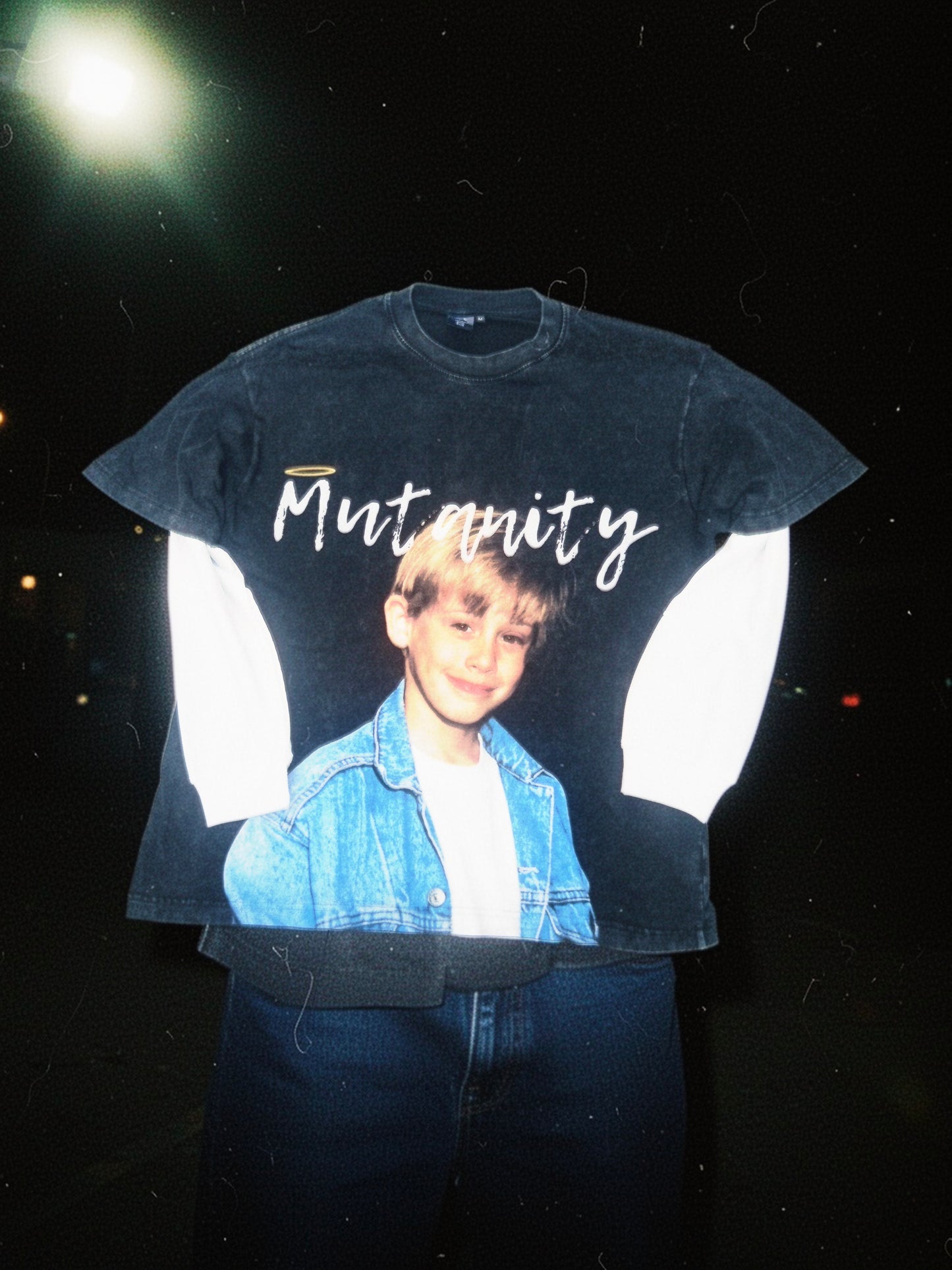 Mutanity Macaulay Culkin 90’s layered shirt