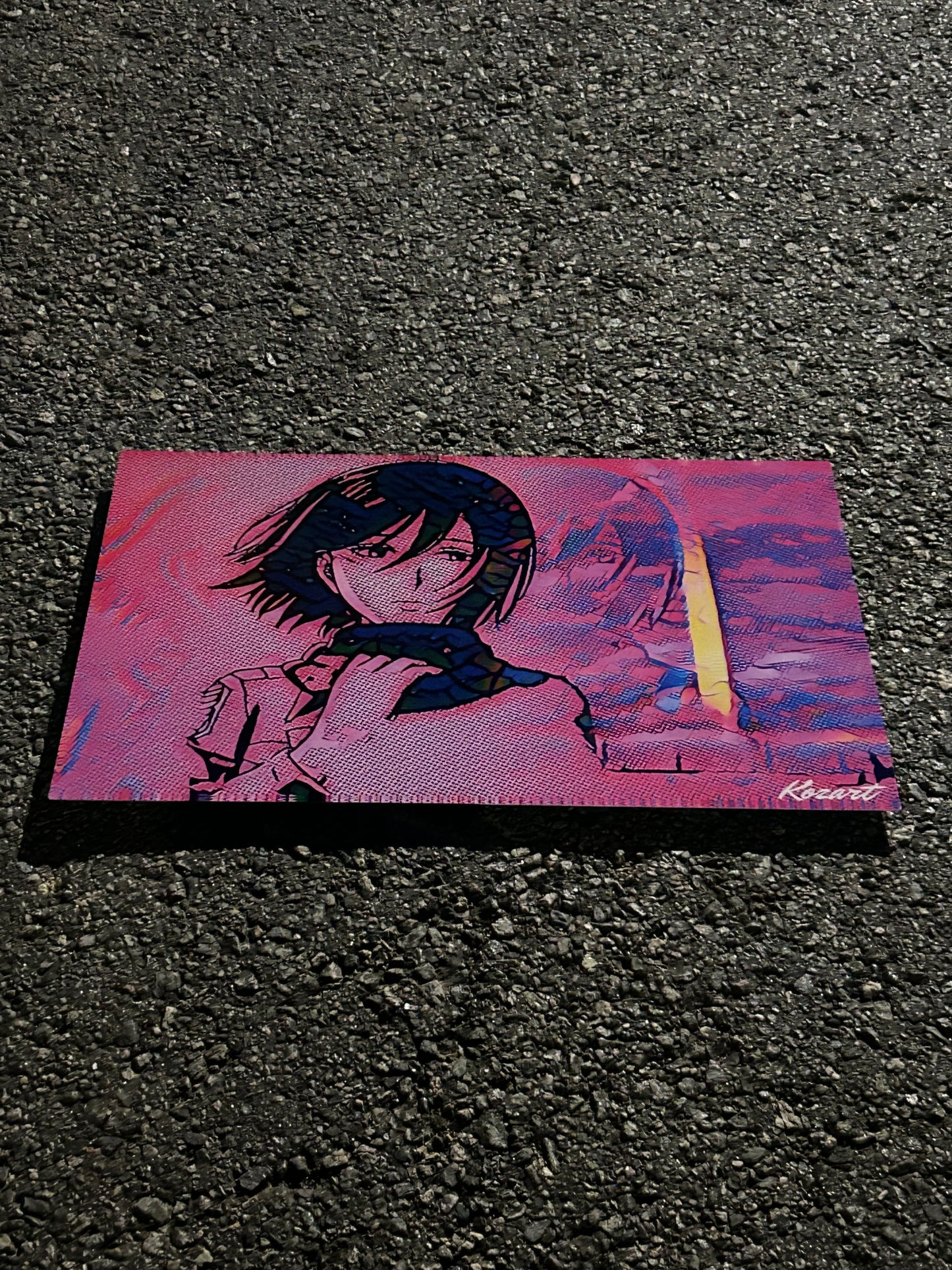 AOT Mikasa 30x20 Metal Print.