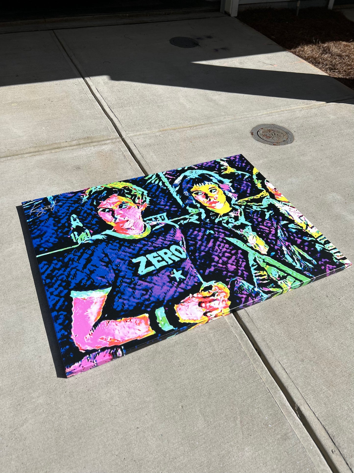 Mutanity Illustrates Scott Pilgrim Vs the Wrld 44x60” Canvas