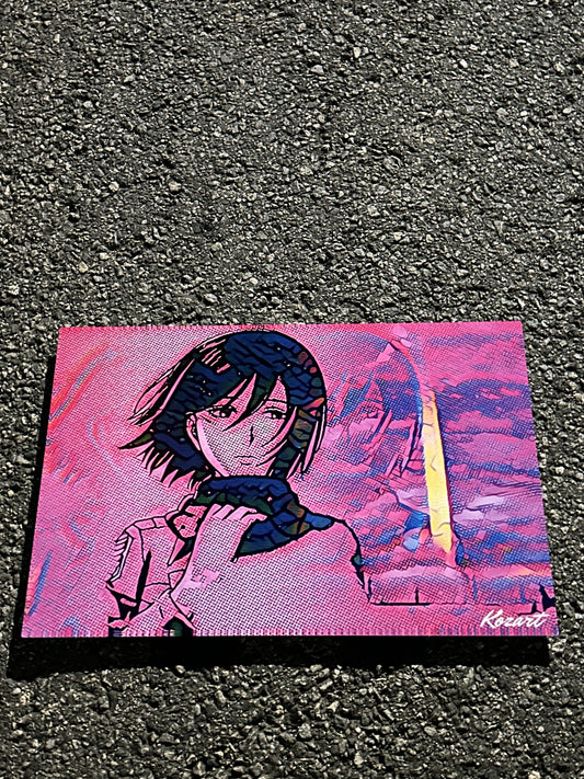 AOT Mikasa 30x20 Metal Print.