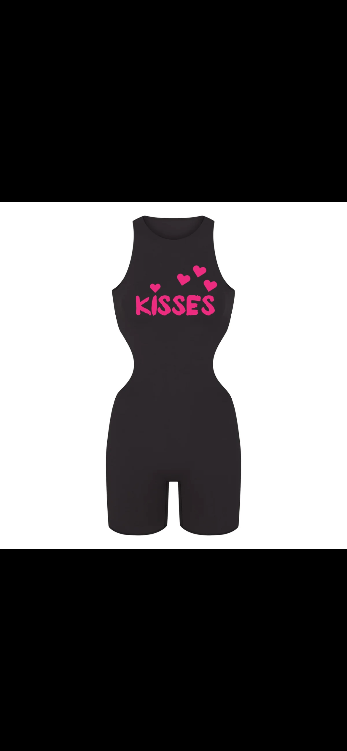 Kisses Heart Romper