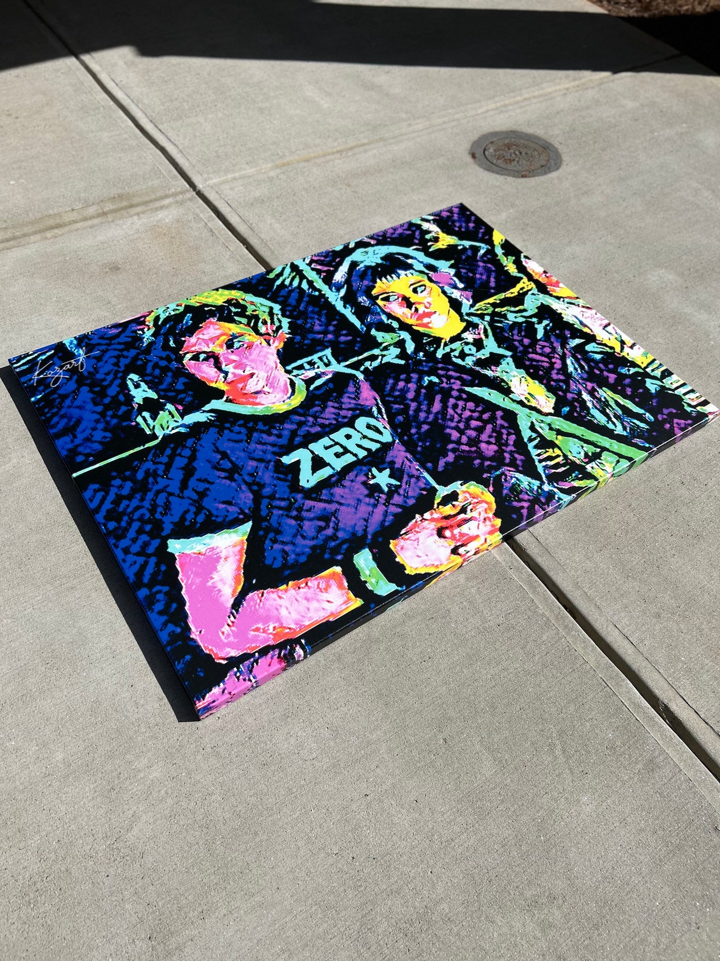 Mutanity Illustrates Scott Pilgrim Vs the Wrld 44x60” Canvas