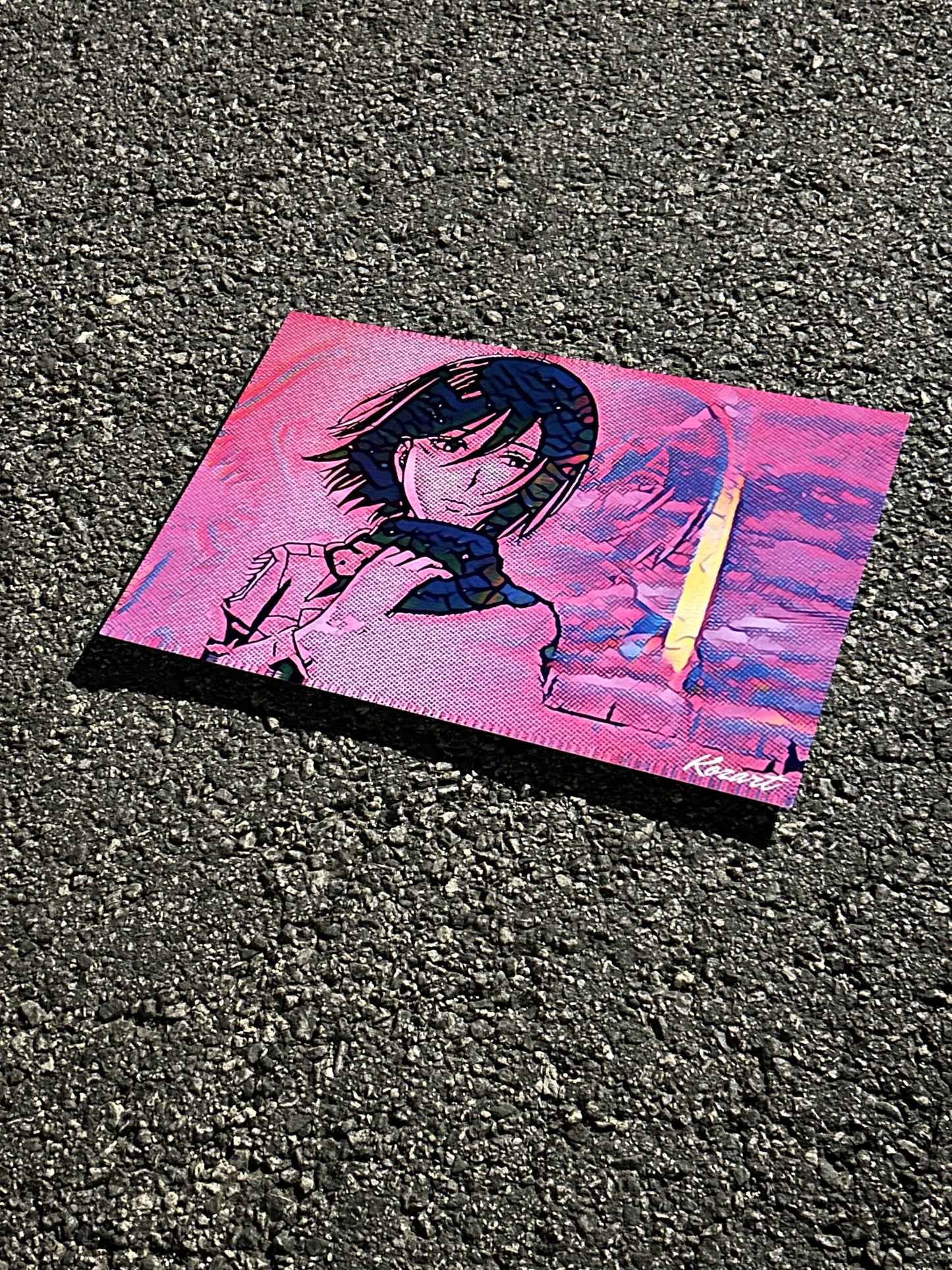 AOT Mikasa 30x20 Metal Print.