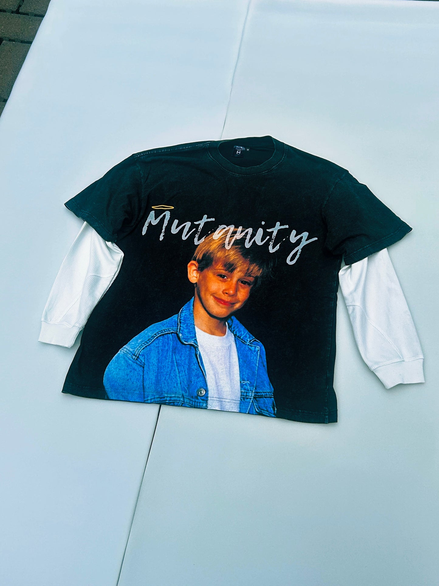 Mutanity Macaulay Culkin 90’s layered shirt