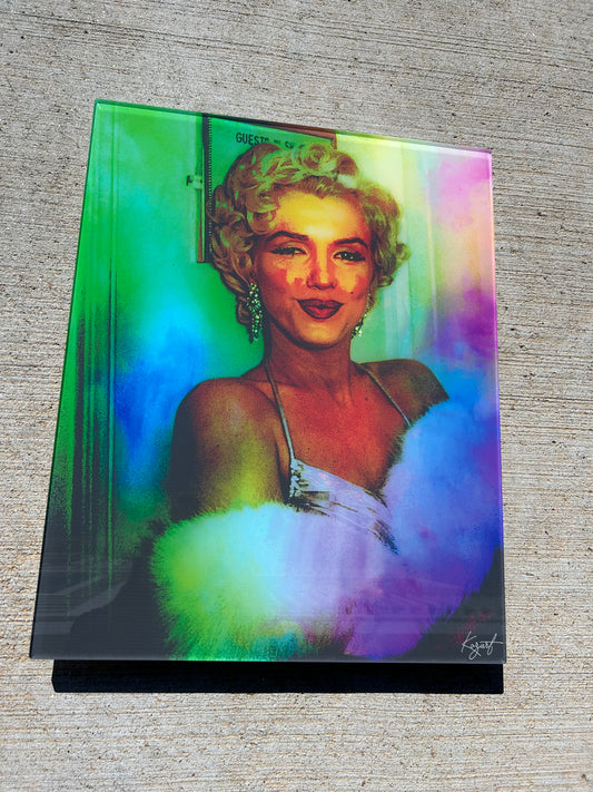 Mutanity Illustrates Marilyn Monroe 16x20” Acrylic Print